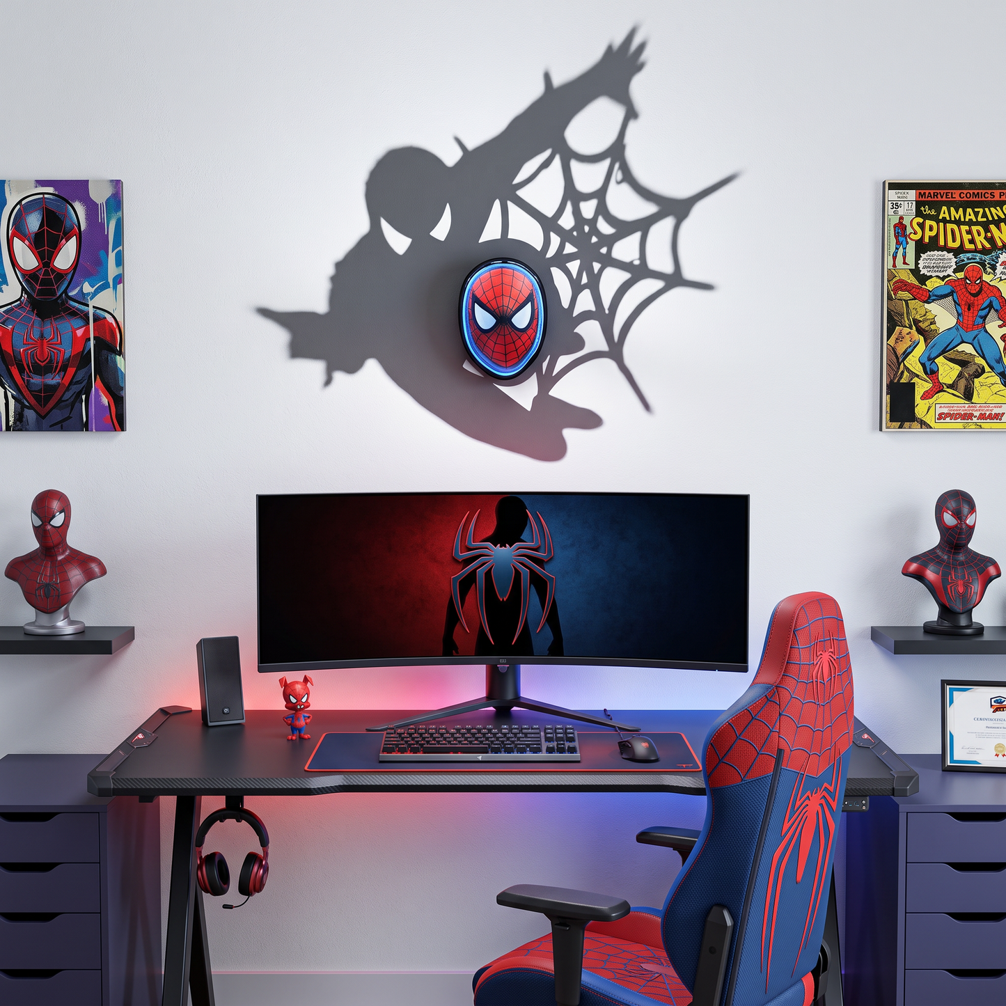 Spider-Man Shadow Lamp